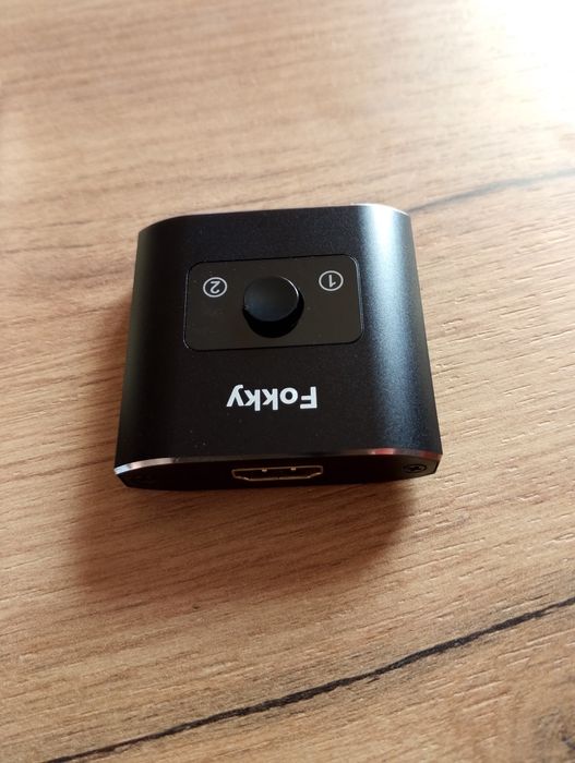 Rozdzielacz PC nowy HDMI dwa monitory