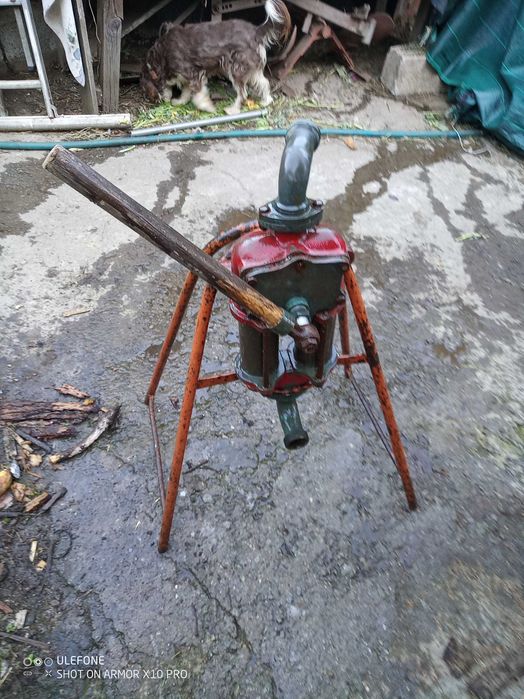 Motocultivador salamandra bomba de água