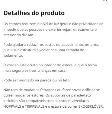 Estore alveolar, branco, 140x155 cm