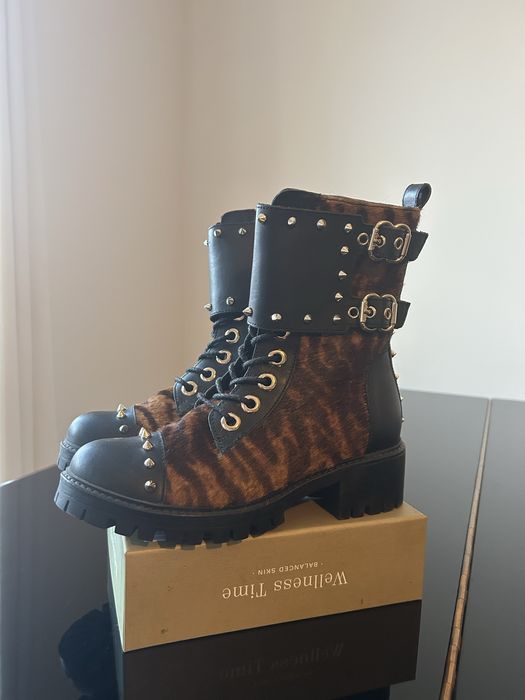 Buty nowe damskie/dziewczęce skóra rozm. 35