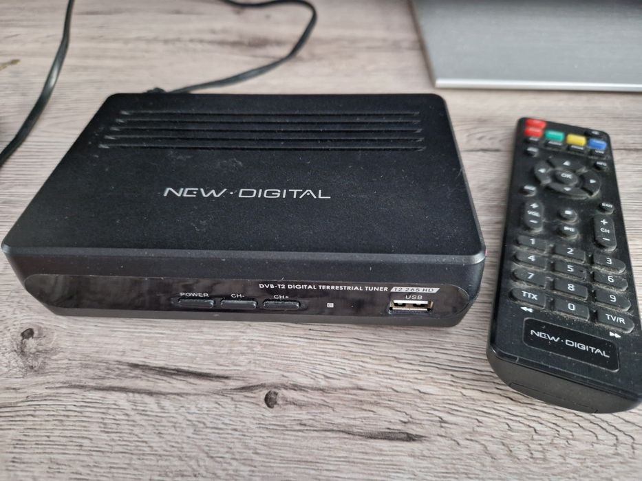 Dekoder New Digital T2 265 HD DVB-T2/HEVC + pilot + instrukcja