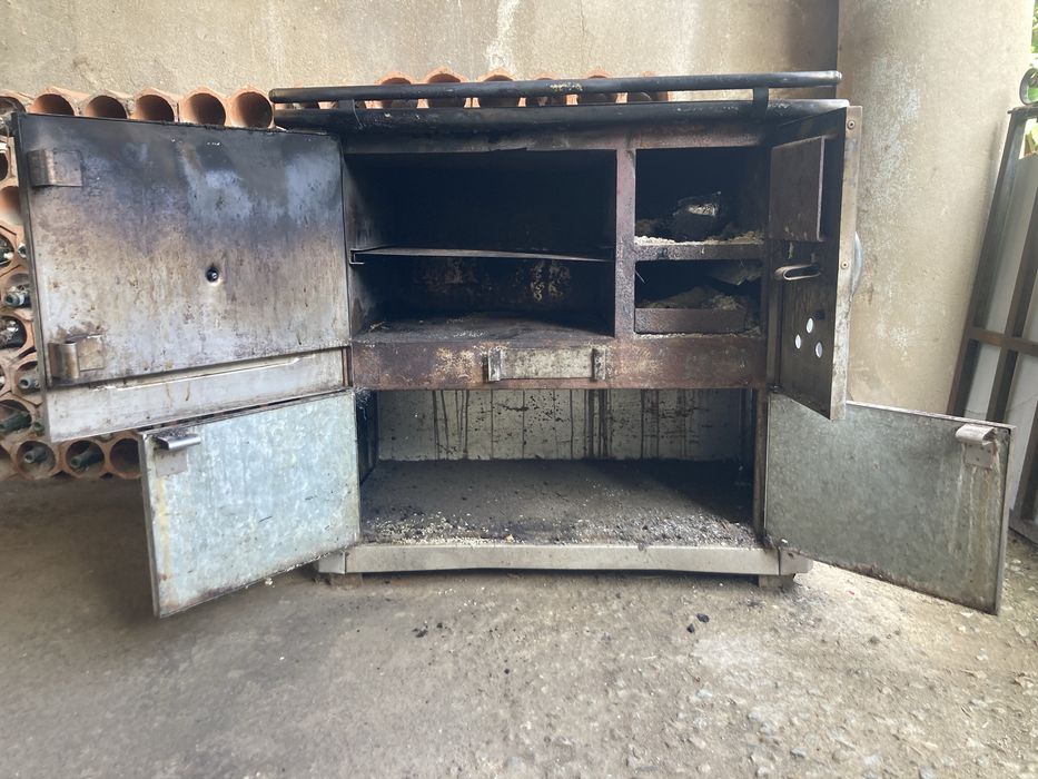 Forno a lenha usado