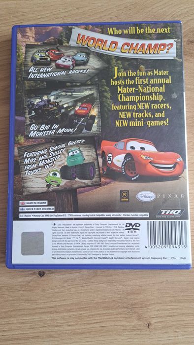 Disney Pixar Cars Mater National PS2 (stan 5/6)