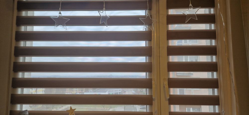 Dwie rolety dzień, noc