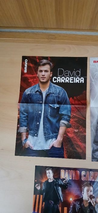 Lote posteres David Carreira