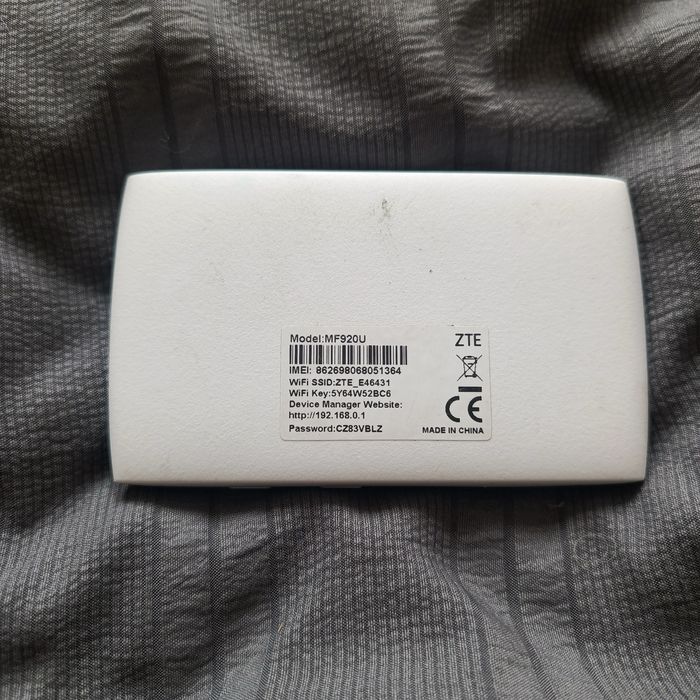 4G/3G Wi-Fi роутер ZTE