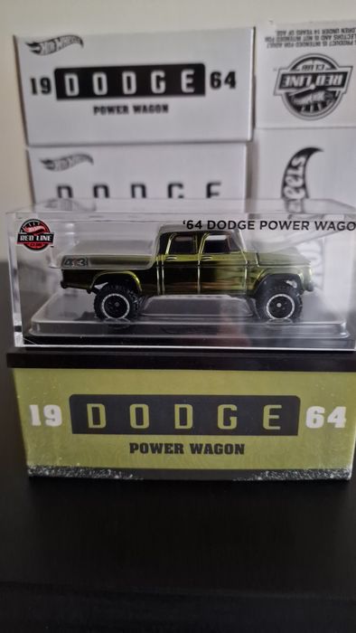 Hot wheels rlc Dodge Power Wagon 1964 Dąbrowa Chotomowska