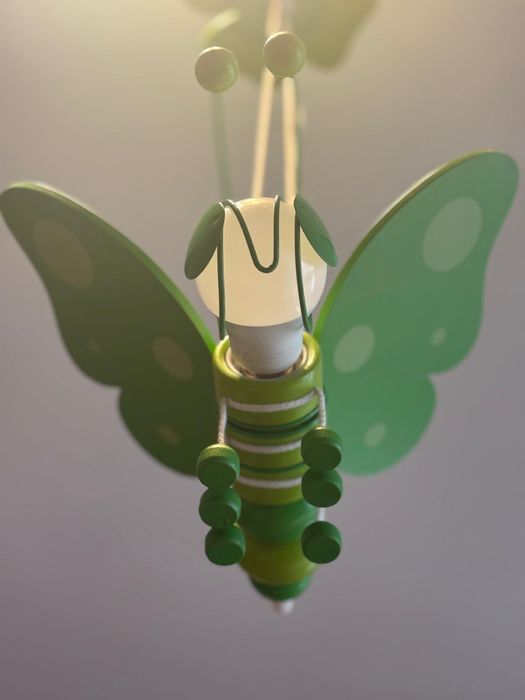 Lampa do pokoju dziecięcego Motyl