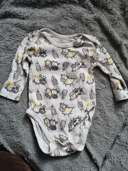 Body niemowlęce na długi rękaw