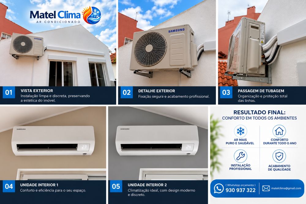 Instalação ar condicionado