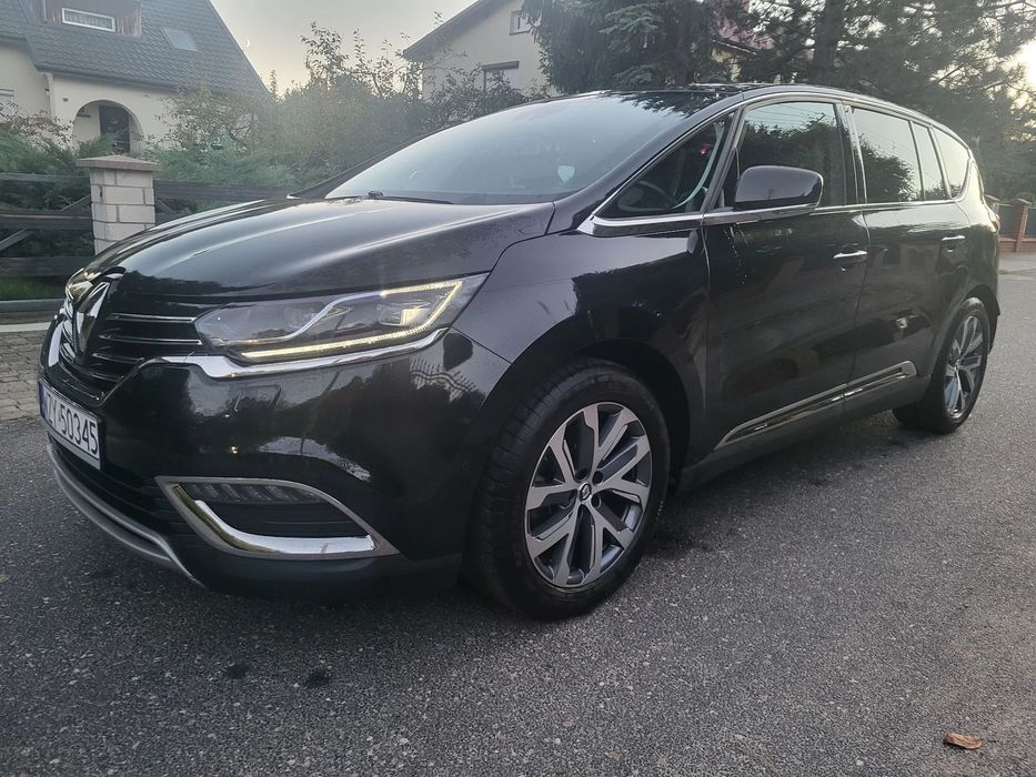 Renault Espace 1,6 DCI 160KM Automat Panorama Full Led Rolety 7 Osób Serwis Zadbany!!