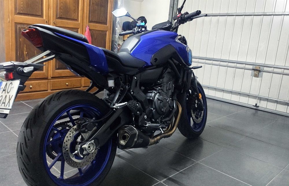 Yamaha MT-07 Icon Blue