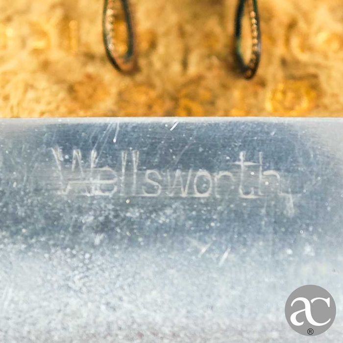 Lunetas pince-nez Wellsworth com estojo em metal, circa 1920, nº 14