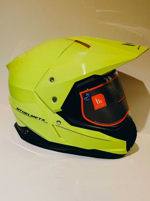 Capacete criança MT duo-sport trail adv motard mota novo