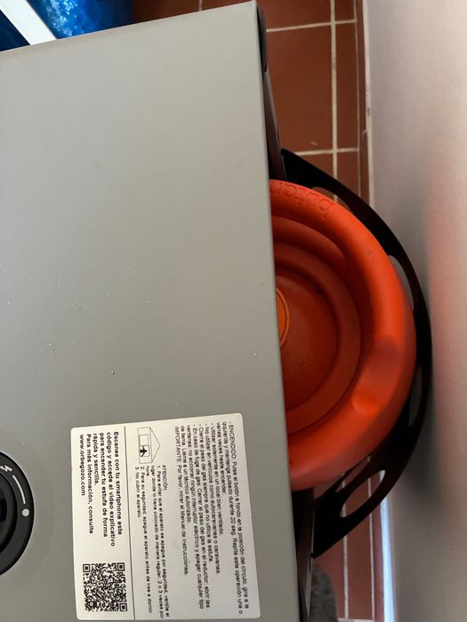 Aquecedor a Gás (Butano) 3000W - ORBEGOZO Novo - Llama Azul