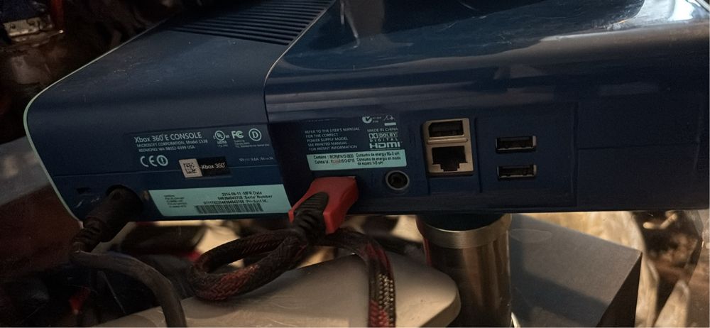 Xbox360 blue limited