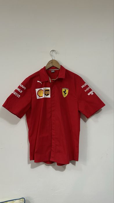 Camisa scuderia ferrari f1 2018