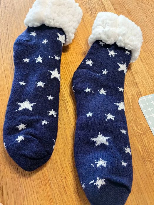 Zimowe skarpety ocieplane