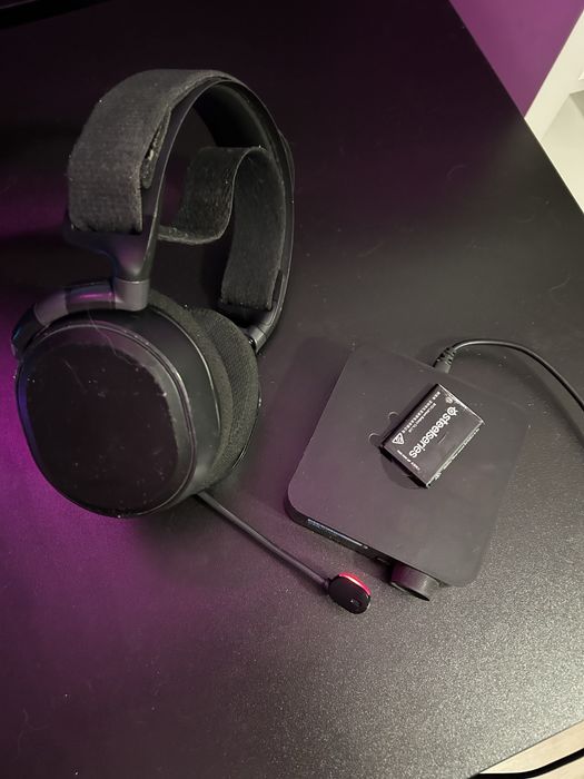 Słuchawki SteelSeries Arctis Pro Wireless | Pełny Zestaw | Okazja (opis)