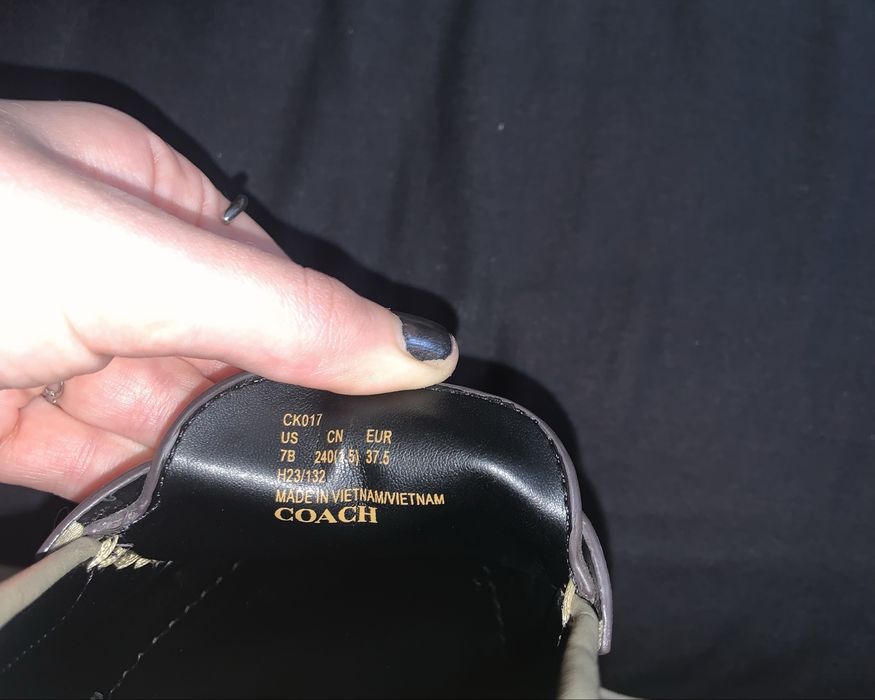 Sapatos Coach Originais 37.5
