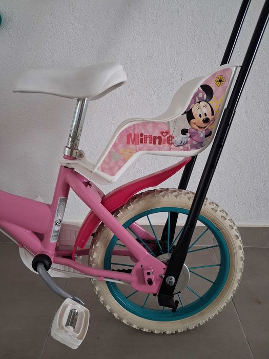 Bicicleta Criança 12 polegadas Minnie Mouse 5/6 anos