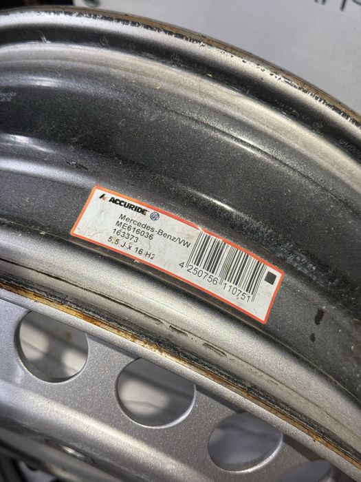 Диски 6х205 R16 Mercedes Sprinter 906,907 спарка