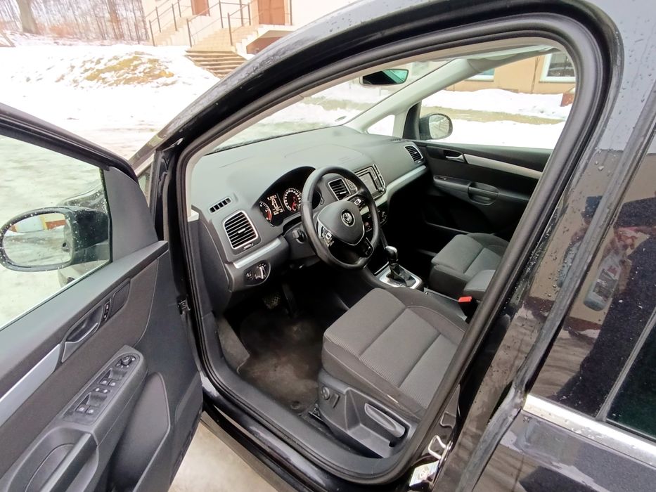 VW Sharan 2.0 TDI 150 km Automat DSG 2015 LED Navi kamera bi Xenon