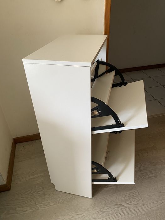 Sapateira IKEA BISSA branca