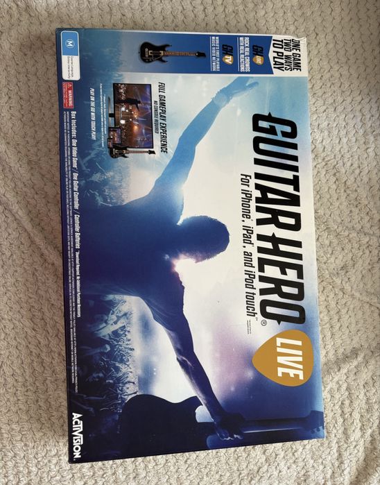 Nowa gitara Guitar Hero Live iOS