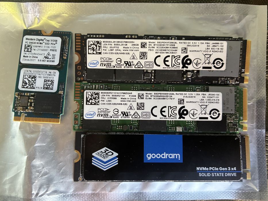 ssd nvme 256 - купити комп'ютери та комплектуючі - Ціна на OLX.ua