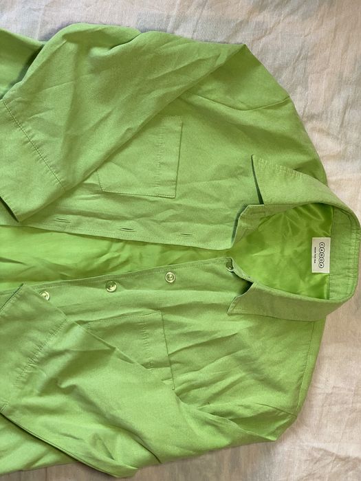 м'яка зелена сорочка гоблін кор fairy style