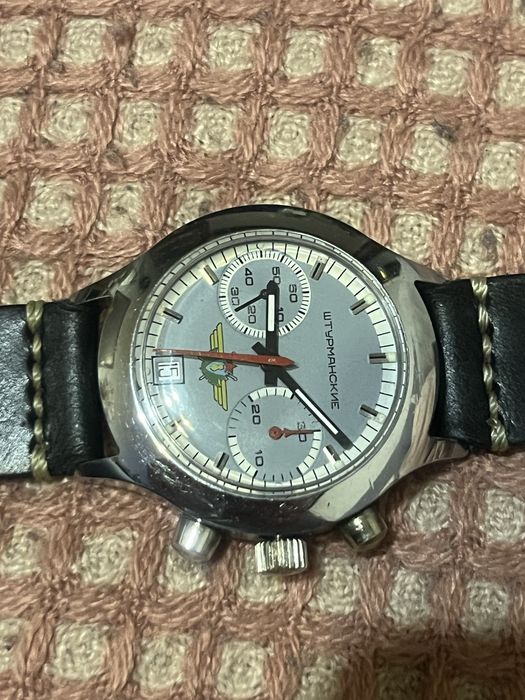 POLJOT _CHRONOGRAF_ 3133_Vintage 90'e Zegarek Mechaniczny Meski