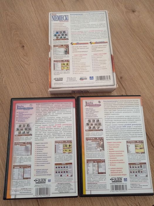 Kurs konwersacyjny j.niemiecki CD