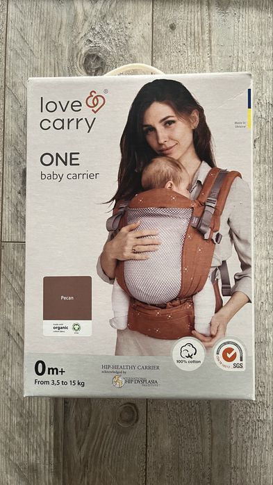 Слінг-переноска Love&Carry One, колір Pecan