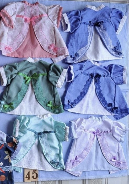 Одежда для кукол СССР, ГДР: платье, обувь, пальто, куртка, юбка