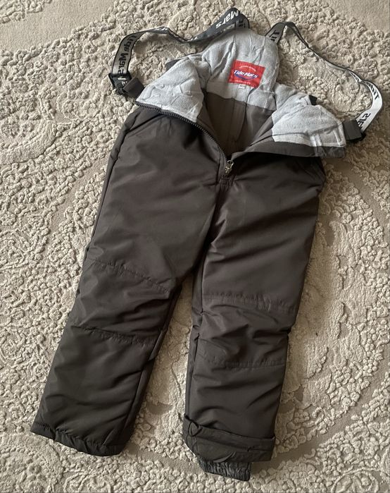 Дитячий зимовий мембранний термо комбінезон на дівчинку 110-128