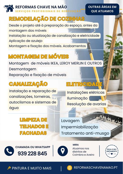 Serviços de Pintura e outras reformas