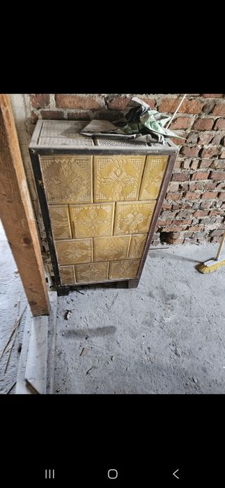 Piec kaflowy przenośny