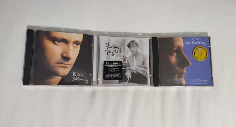 Phil Collins 3 CDs in excellent condition. Individual price.
