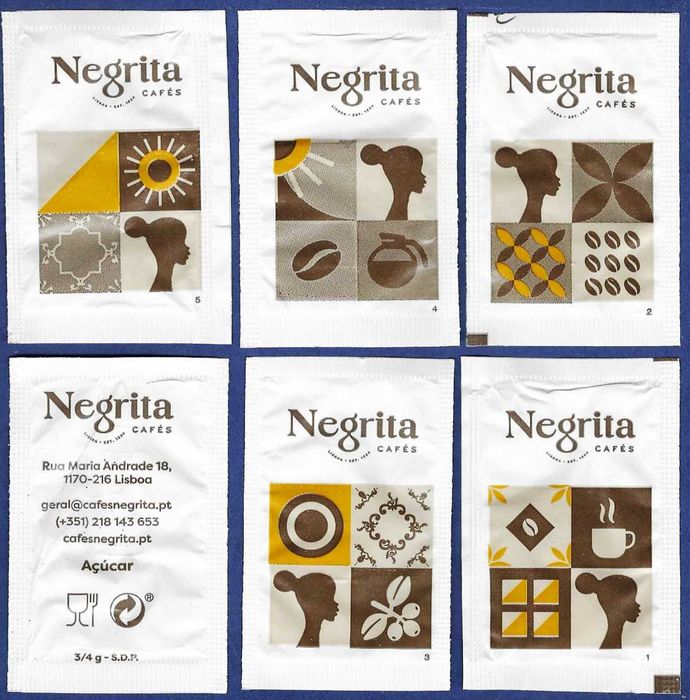 Pacotes de Açúcar - Série Negrita 2025