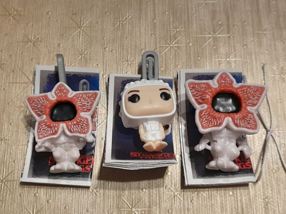 Bonecos Stranger Things Pop Funko kinder Joy -Will RARO- Eleven -Erica