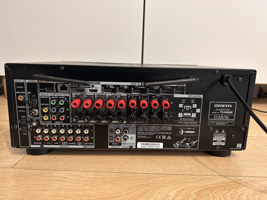 Onkyo tx nr-686 USB wifi dolby atmos