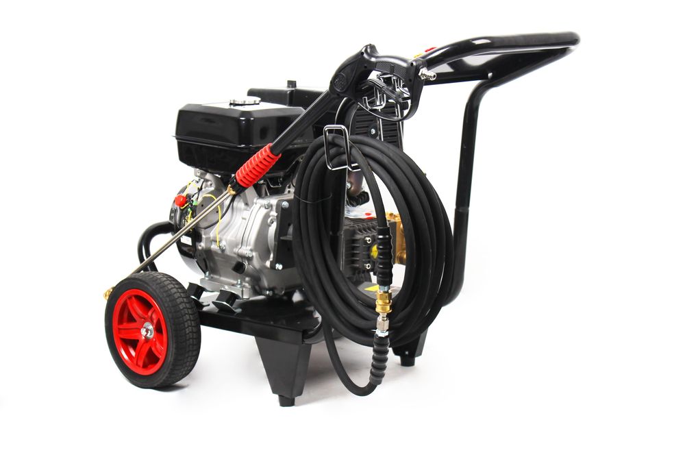 MYJKA SPALINOWA, przemysłowa 280 BAR + PRZYSTAWKA ,pobór wody, mosiądz