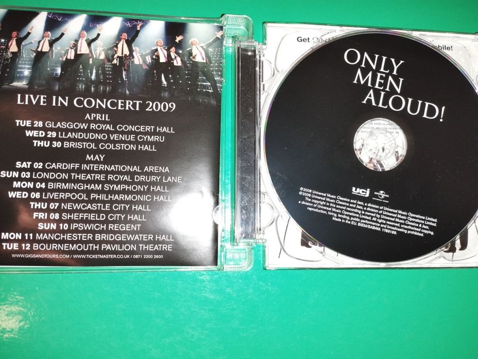 Płyta CD Only MEN aloud koncert