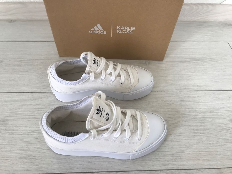 Жіночі кросівки кеди Adidas KARLIE KLOSS KK TRAINER XX92 на платформі