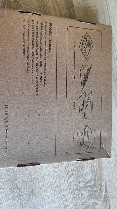 Підставка для ноутбуку розміром до 17"