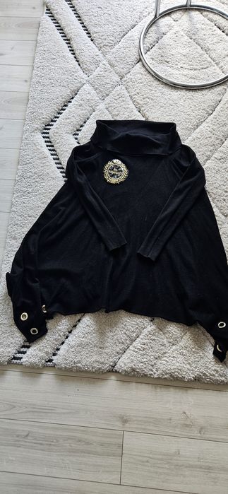 Sweter tunika czarny Gil Santucci