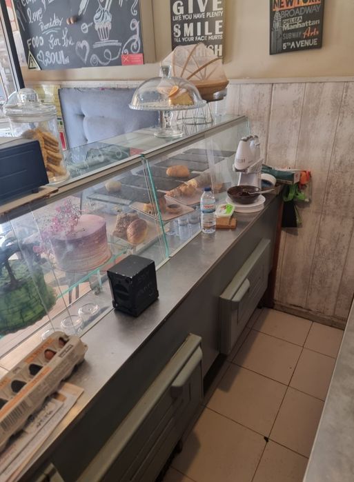 Vitrine refrigerada de 200 cm