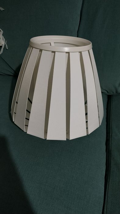 Abajur branca para candeeiro