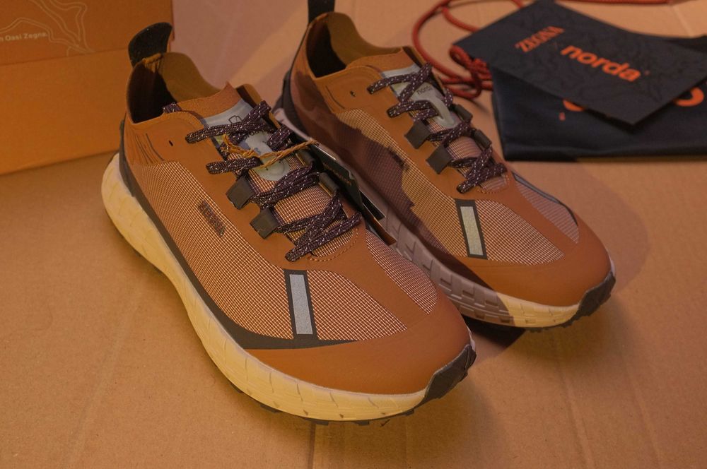 Обувь кроссовки Norda 001 (43 размер) 27,5 см. Vibram  Dyneema трейловые осень